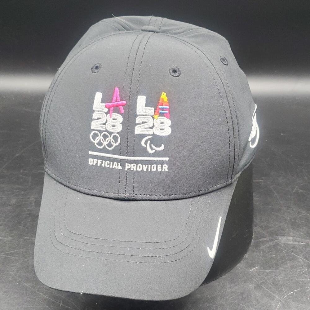Nike LA28 Olympic Paralympic Official Provider Dri-FIT Club Cap Black M/L Hat